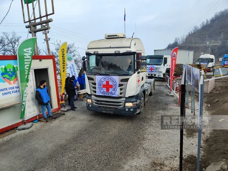 По дороге Ханкенди-Лачын беспрепятственно проехали 19 автомобилей МККК