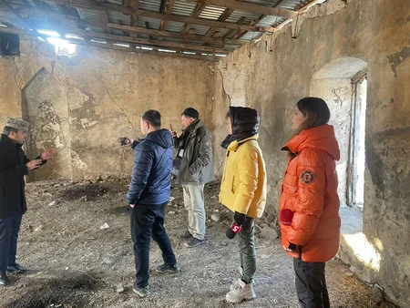 Ukrainian journalists visit Azerbaijan’s Fuzuli liberated from occupation