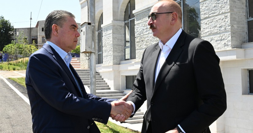 Prezident İlham Əliyev Qurbanqulu Berdiməhəmmədovun səfəri ilə bağlı paylaşım edib