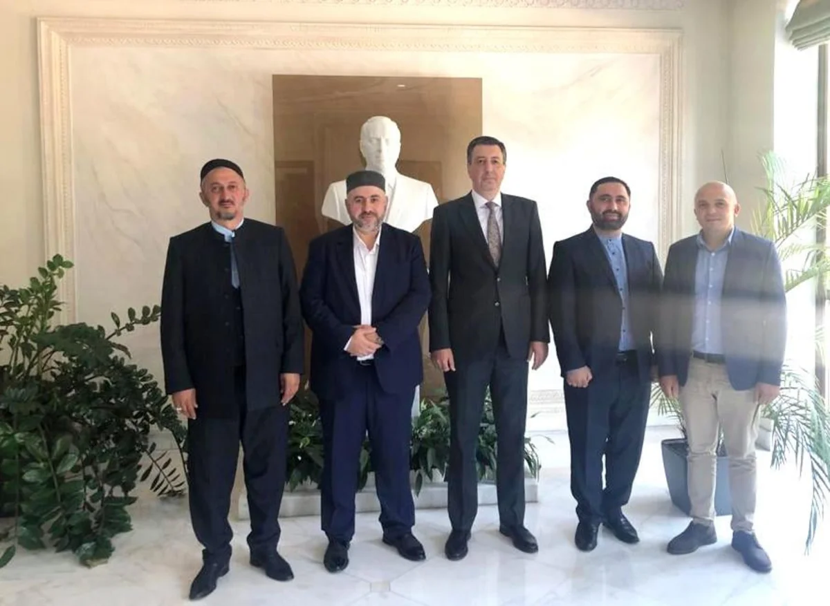 Azərbaycan səfiri Gürcüstanın müsəlman din rəhbərləri ilə görüşüb