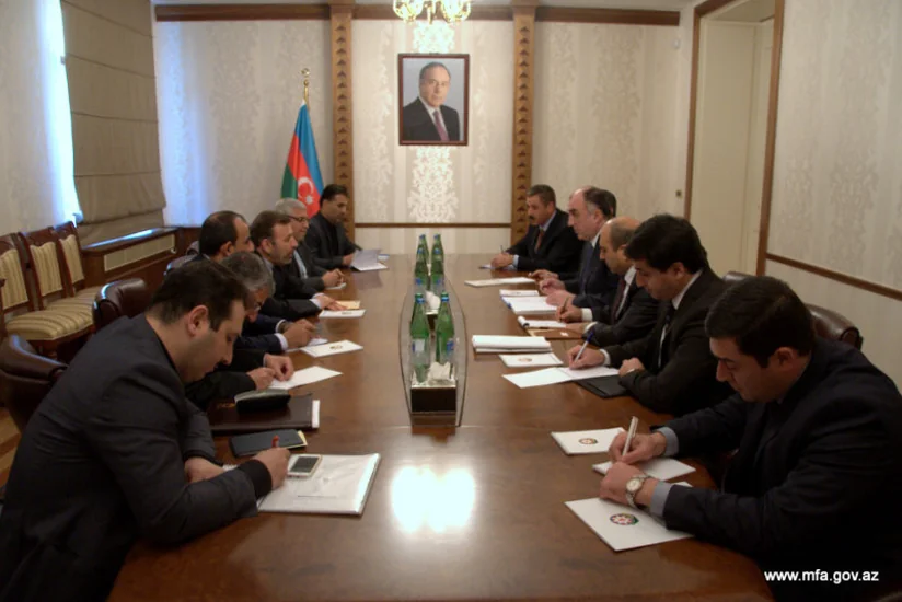 Elmar Məmmədyarov İranın  rabitə və kommunikasiya texnologiyaları nazirini qəbul edib