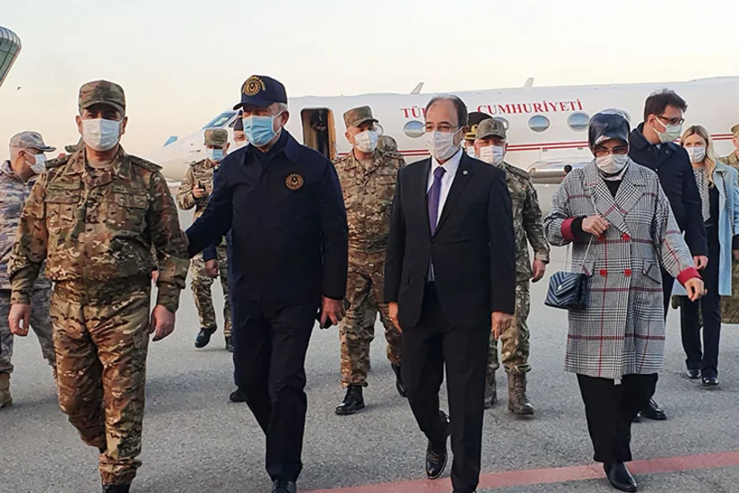 Türkiyənin Milli Müdafiə naziri Bakıya gəlib