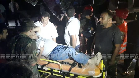 ДТП в Кюрдамире, есть пострадавший