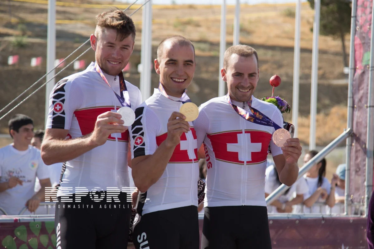 ​All the medals in the men's MTB go to Switzerland