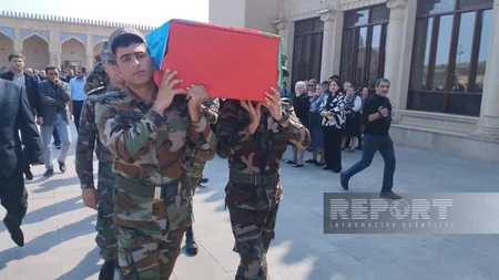 31 ildən sonra meyitinin qalıqları Şuşada tapılan şəhid Şamaxıda dəfn edilib - YENİLƏNİB