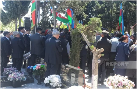 Sumqayıtda Birinci Qarabağ müharibəsinin şəhidi Siyavuş Məmmədov dəfn edilib 