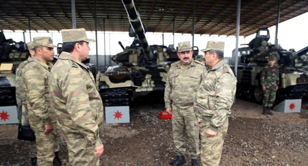 Weapons and military equipment transferred to winter operation mode in Azerbaijan