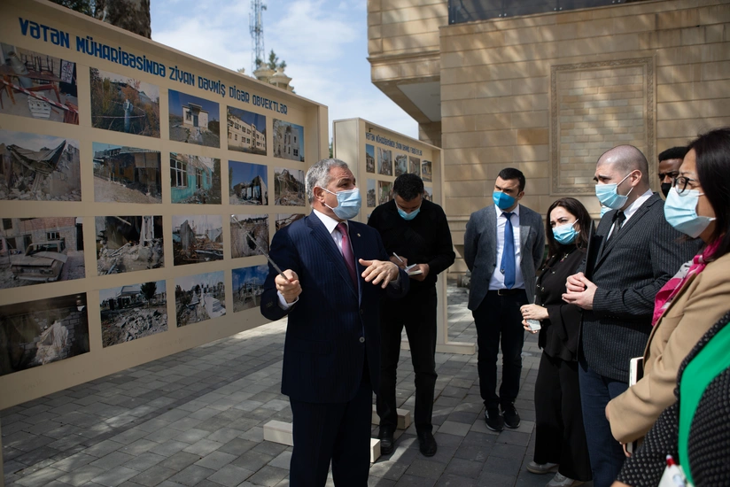 Staff of UN offices in Azerbaijan visited war-affected districts