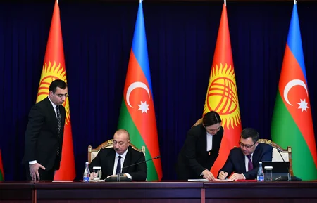 Azerbaijan, Kyrgyzstan sign documents