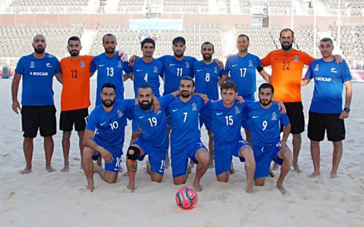 Çimərlik futbolu üzrə Azərbaycan yığması İspaniyaya uduzub