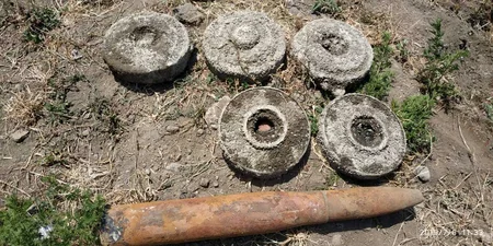 Lənkəranda dəniz sahilindən 5 ədəd mina tapılıb