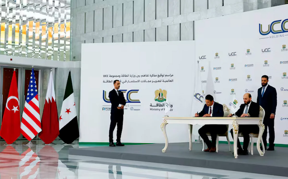 Syria signs $7 billion power deal with Qatar's UCC Holding-led consortium