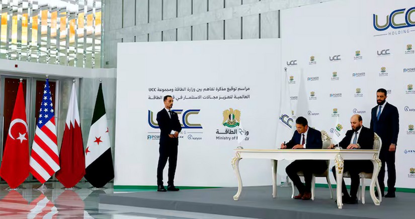 Syria signs $7 billion power deal with Qatar's UCC Holding-led consortium