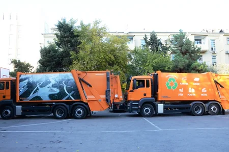 Bakının daha bir rayonunda konteyner meydançası yaradılıb