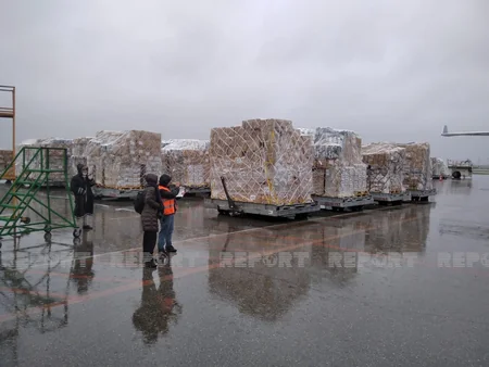 Azerbaijan sending another batch of humanitarian aid to Ukraine