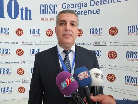 Azərbaycan səfirliyinin nümayəndələri Tbilisidə “Gürcüstanın təhlükəsizliyi və müdafiəsi” mövzusunda X beynəlxalq konfransa qatılıb