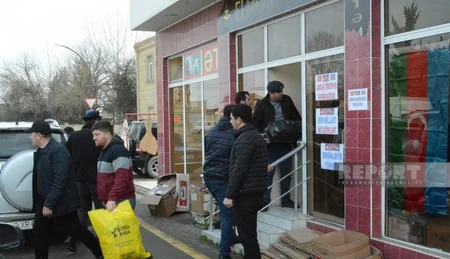 Azərbaycanın şimal bölgəsində Türkiyə üçün yardım toplanır
