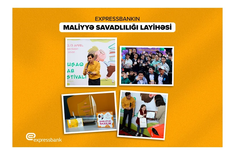 Expressbank uşaqların maliyyə savadlılığına töhfə verir