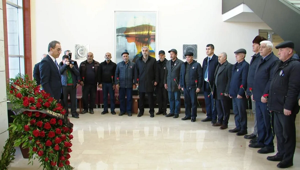 Naxçıvandan Türkiyəyə qardaş dəstəyinə şəhid ailələri də qoşulub