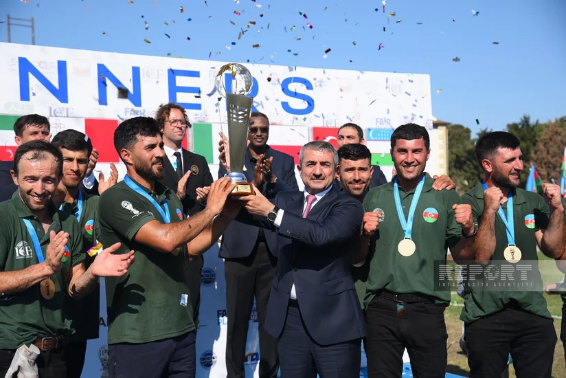 Bakıda keçirilən dünya çempionatının qalibləri mükafatlandırılıb