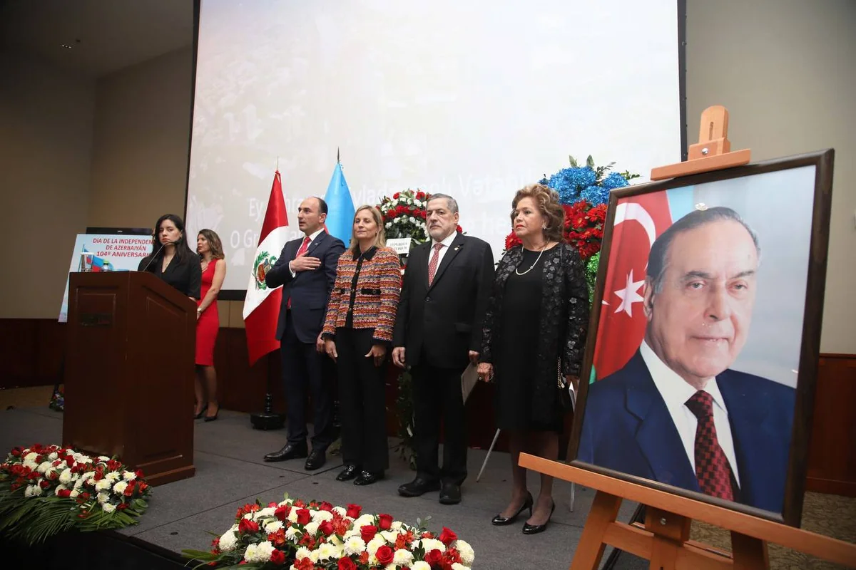 Azerbaijan's Independence Day celebrated in Peru 