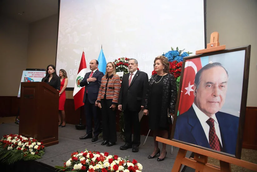 Azerbaijan's Independence Day celebrated in Peru 