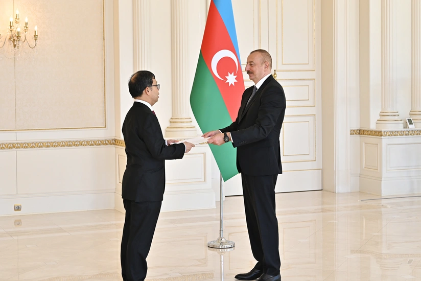 Ilham Aliyev receives credentials of incoming ambassador of Thailand to Azerbaijan - UPDATED