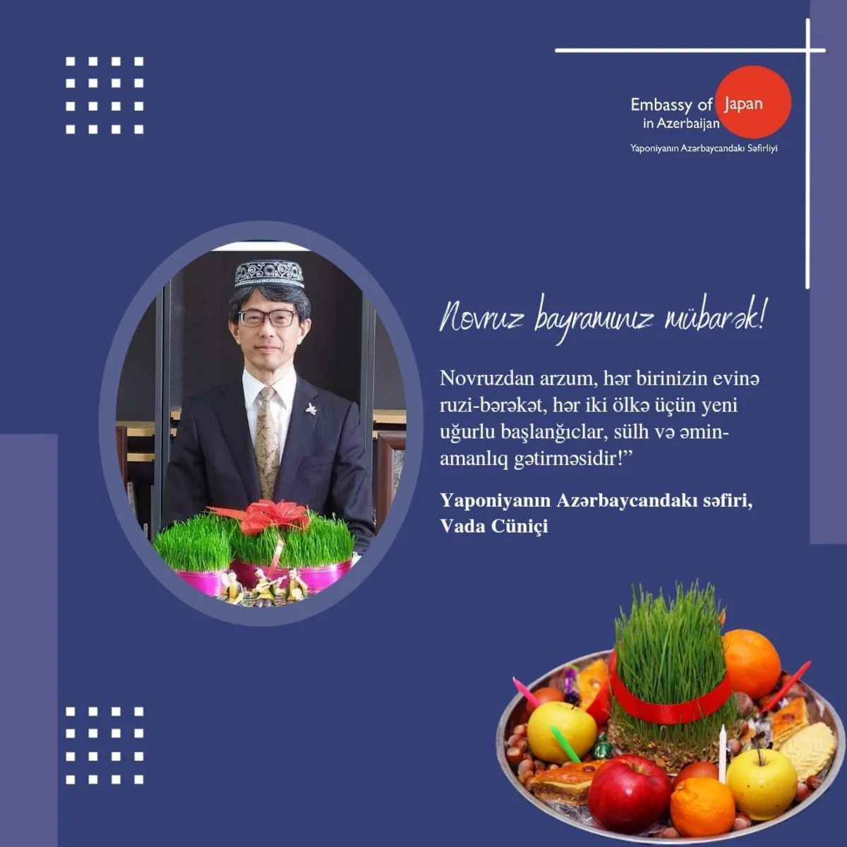 Japanese ambassador: Novruz symbolizes new hopes and dreams