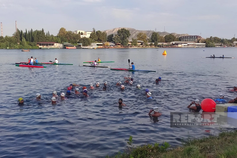 Mingəçevirdə triatlon üzrə Azərbaycan çempionatı keçirilib