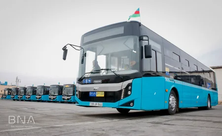 Sabahdan 160 nömrəli marşrut xəttində yeni avtobuslar işləyəcək