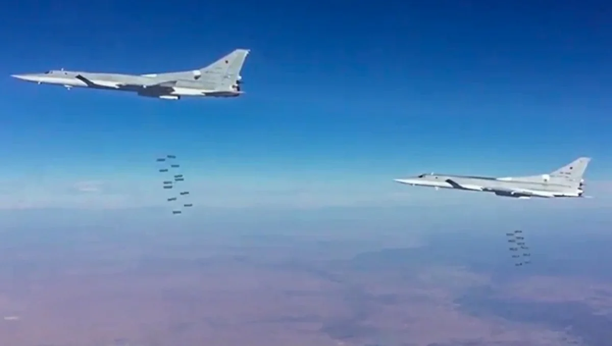 Rusiya Suriyada İŞİD-in obyektlərini bombalayıb