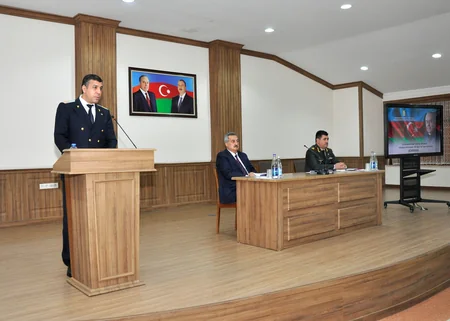 Naxçıvan Prokurorluğunda Heydər Əliyevin 100 illik yubileyinə həsr olunmuş konfrans keçirilib