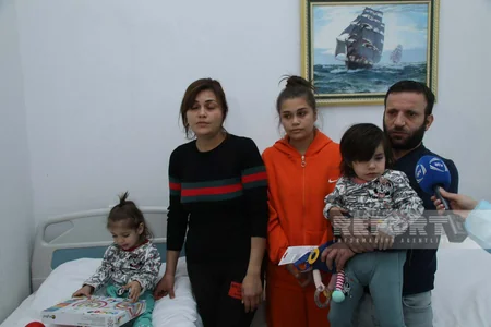 10 children, 12 adults injured in Turkiye earthquake brought to Azerbaijan for treatment