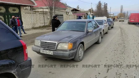 Qubada zəncirvari qəza olub, dörd avtomobil toqquşub