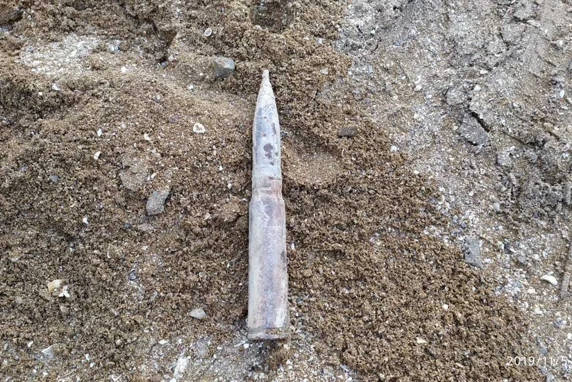 Güzdək qəsəbəsində zenit top mərmisi aşkarlanıb