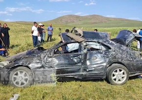 Laçında ağır yol qəzasında 3 nəfər ölüb, xəsarət alan var