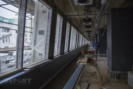 ​Bakı-2015 üçün təmir olunan idman qurğusunda yeniliklər ediləcək - FOTOREPORTAJ