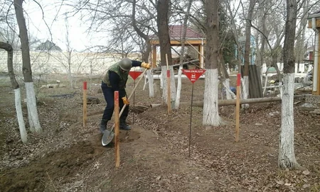 Tərtərdə partlamış Qrad raketinin qalıqları aşkarlanıb