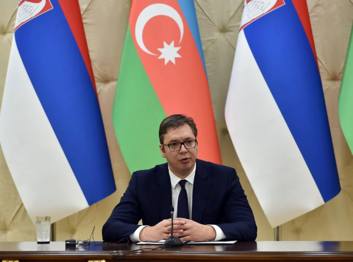 Serbiya Prezidenti Fəxri xiyabanı və Şəhidlər xiyabanını ziyarət edib