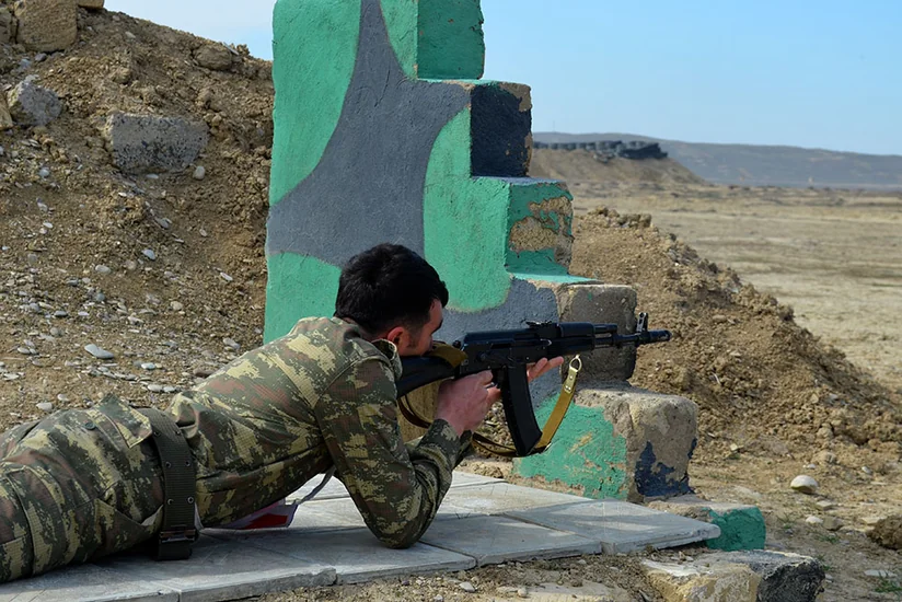 В Сухопутных войсках проведено первенство по военизированному кроссу