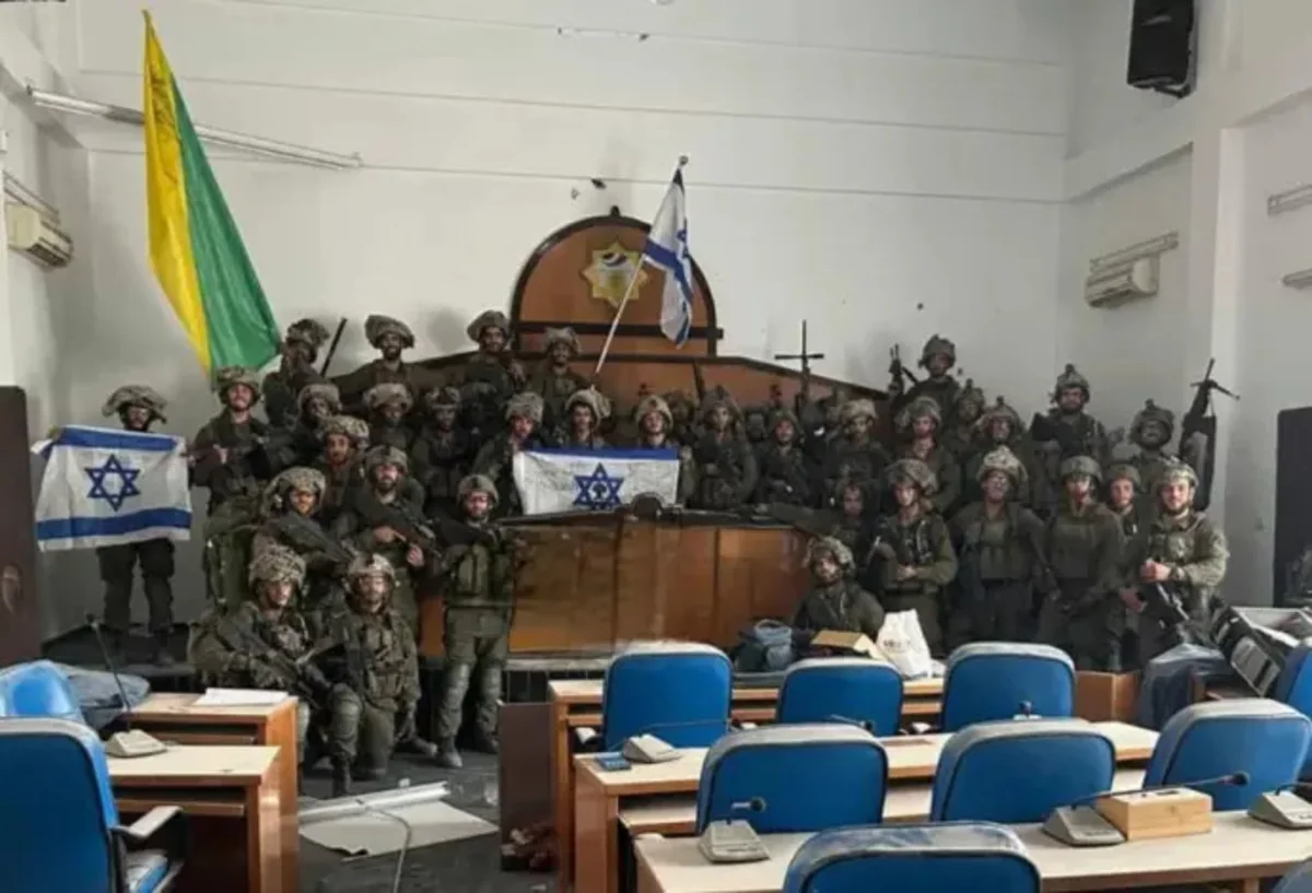 IDF troops take over Gaza’s parliament building