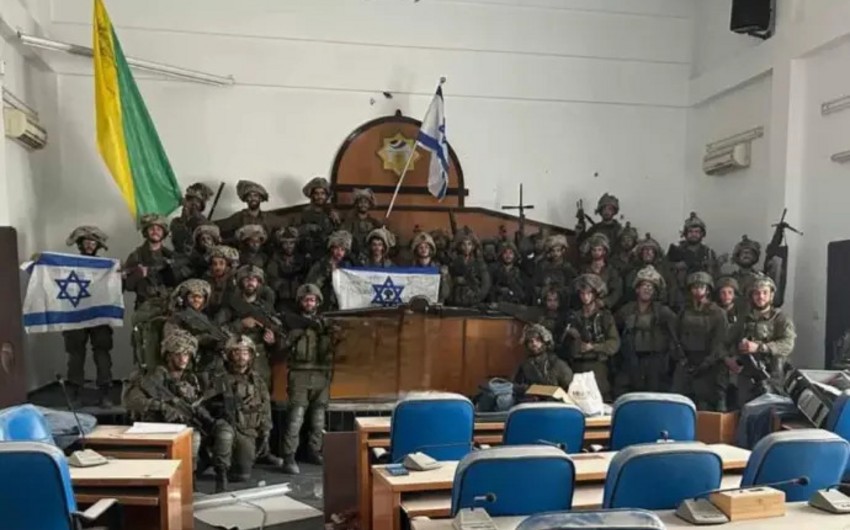 İsrail Ordusu HƏMAS-ın “qanunverici şurasının” binasına daxil olub