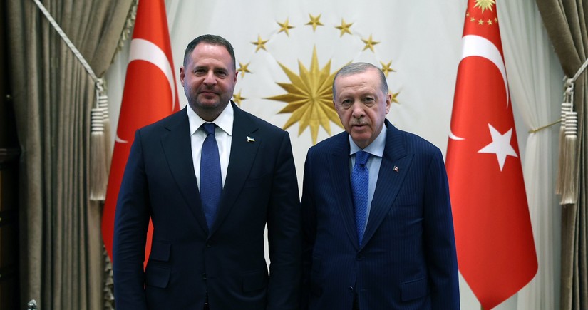 Erdogan meets with Ukrainian delegation in Istanbul