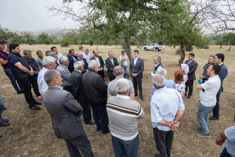 Lerikdə fermerlərlə taxıl biçininin təşkili barədə müzakirələr aparılıb