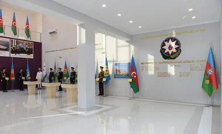 Prezident Biləsuvarda Bayraq Muzeyinin açılışında iştirak edib