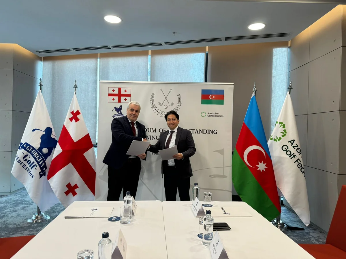 Azərbaycan və Gürcüstan Qolf Federasiyaları əməkdaşlığa başlayıb