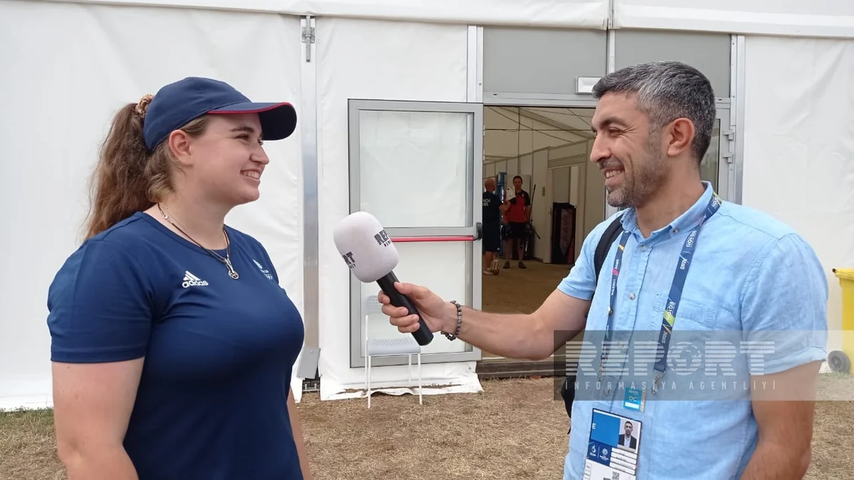 Ella Gibson: Avropa Oyunlarında rekord qırmağım yaxşı mənada təəccübləndirdi