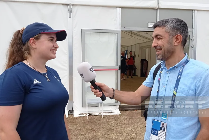 Ella Gibson: Avropa Oyunlarında rekord qırmağım yaxşı mənada təəccübləndirdi