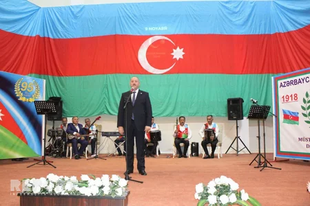 Cəlilabad və Biləsuvarda Dövlət Bayrağı gününə həsr olunmuş tədbir keçirilib - FOTO