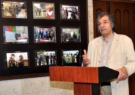 ​Cəmşid Naxçıvanski adına Hərbi Liseydə rəsm sərgisi keçirilib